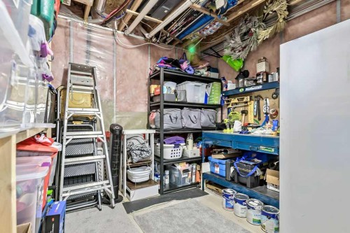 56 Mt Aberdeen Close Se, Calgary, AB - Indoor Photo Showing Basement