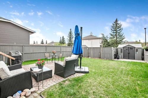 56 Mt Aberdeen Close Se, Calgary, AB - Outdoor With Deck Patio Veranda