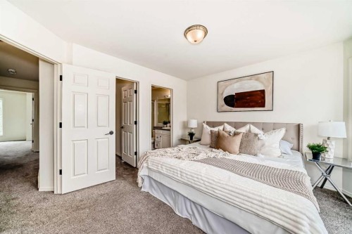 262 Coventry Court Ne, Calgary, AB - Indoor Photo Showing Bedroom