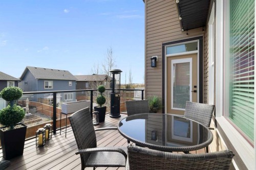 41 Banded Peak View, Okotoks, AB - Outdoor With Deck Patio Veranda With Exterior
