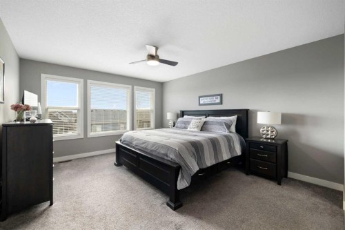 41 Banded Peak View, Okotoks, AB - Indoor Photo Showing Bedroom