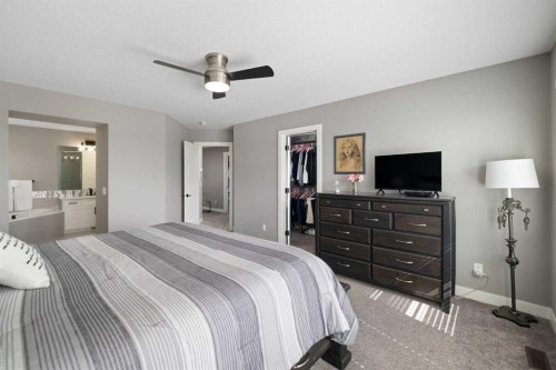 41 Banded Peak View, Okotoks, AB - Indoor Photo Showing Bedroom