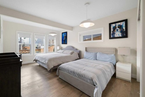 41 Banded Peak View, Okotoks, AB - Indoor Photo Showing Bedroom