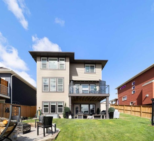 41 Banded Peak View, Okotoks, AB - Outdoor With Deck Patio Veranda