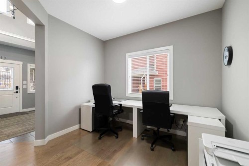 41 Banded Peak View, Okotoks, AB - Indoor Photo Showing Office
