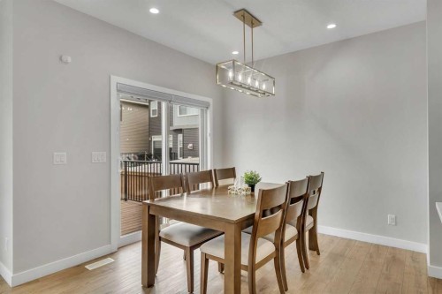 152 Savanna Way Ne, Calgary, AB - Indoor Photo Showing Dining Room