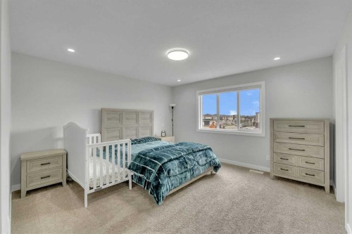 152 Savanna Way Ne, Calgary, AB - Indoor Photo Showing Bedroom