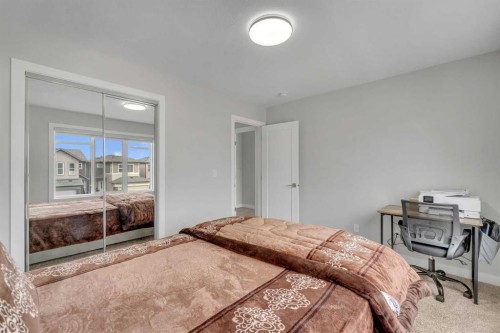 152 Savanna Way Ne, Calgary, AB - Indoor Photo Showing Bedroom