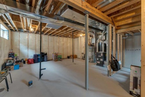 152 Savanna Way Ne, Calgary, AB - Indoor Photo Showing Basement