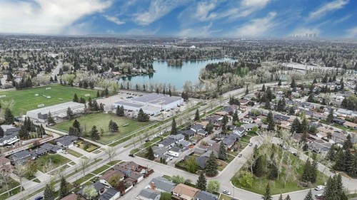 1444 Acadia Drive Se, Calgary, AB - Outdoor With Body Of Water With View