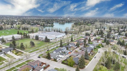 1444 Acadia Drive Se, Calgary, AB - Outdoor With Body Of Water With View