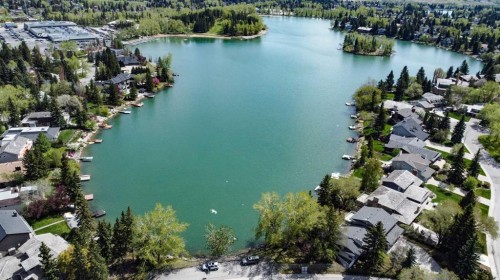 1444 Acadia Drive Se, Calgary, AB - Outdoor With Body Of Water With View