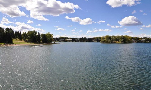 1444 Acadia Drive Se, Calgary, AB - Outdoor With Body Of Water With View