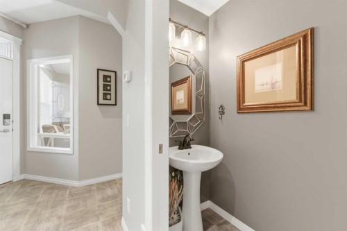 143 Chaparral Ravine View Se, Calgary, AB - Indoor Photo Showing Bathroom