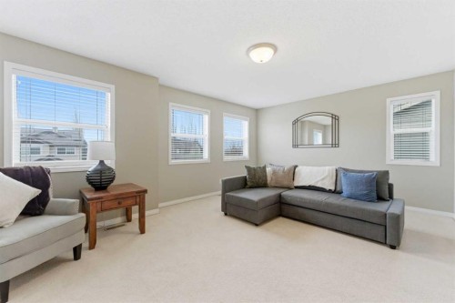 143 Chaparral Ravine View Se, Calgary, AB - Indoor Photo Showing Living Room