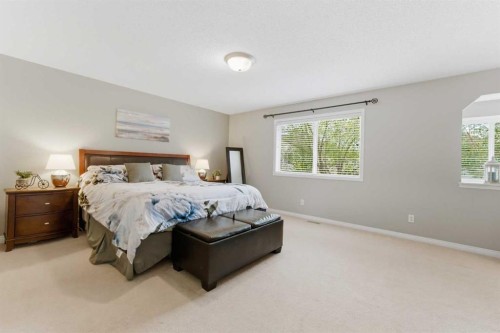 143 Chaparral Ravine View Se, Calgary, AB - Indoor Photo Showing Bedroom
