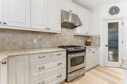 335 Chapala Point Se, Calgary, AB - Indoor Photo Showing Kitchen With Upgraded Kitchen