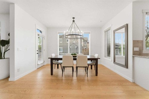 335 Chapala Point Se, Calgary, AB - Indoor Photo Showing Dining Room