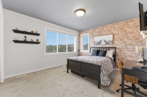 335 Chapala Point Se, Calgary, AB - Indoor Photo Showing Bedroom