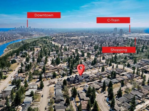 15 42 Street Sw, Calgary, AB - Outdoor With View