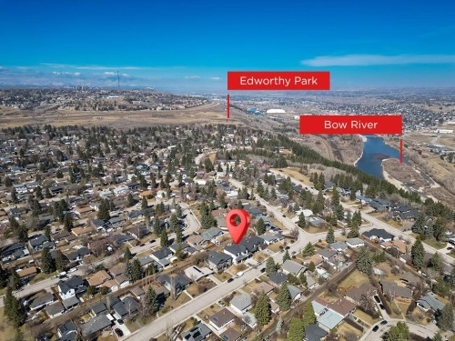 15 42 Street Sw, Calgary, AB - Outdoor With View