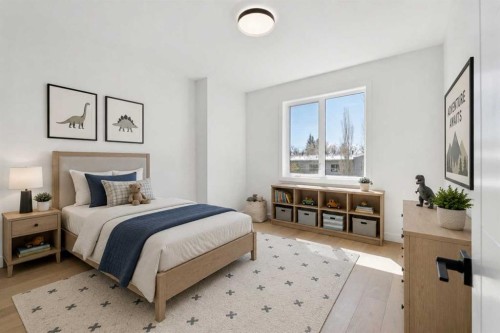 1027 32 Avenue Nw, Calgary, AB - Indoor Photo Showing Bedroom