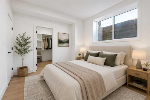 1027 32 Avenue Nw, Calgary, AB - Indoor Photo Showing Bedroom