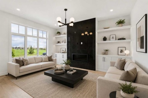 1027 32 Avenue Nw, Calgary, AB - Indoor Photo Showing Living Room
