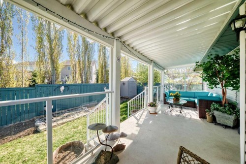 39 Westfall Crescent, Okotoks, AB - Outdoor With Deck Patio Veranda With Exterior