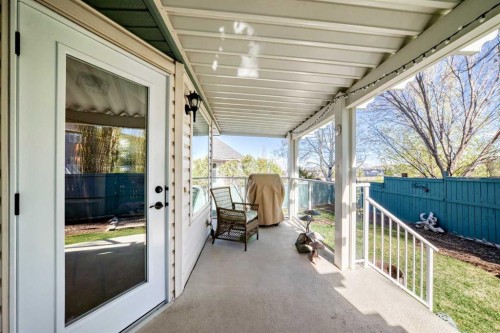 39 Westfall Crescent, Okotoks, AB - Outdoor With Deck Patio Veranda With Exterior