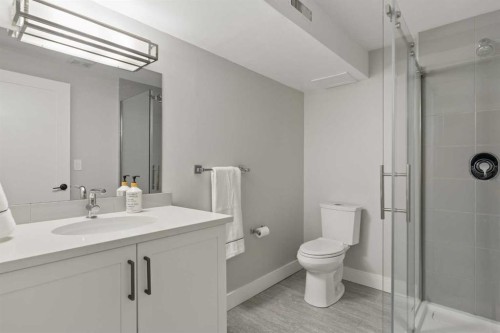 127 Parkglen Crescent Se, Calgary, AB - Indoor Photo Showing Bathroom