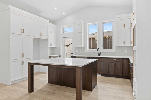 101 Creekstone Hill Sw, Calgary, AB - Indoor Photo Showing Kitchen