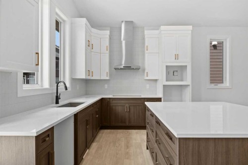 101 Creekstone Hill Sw, Calgary, AB - Indoor Photo Showing Kitchen