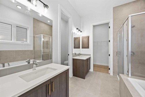 101 Creekstone Hill Sw, Calgary, AB - Indoor Photo Showing Bathroom