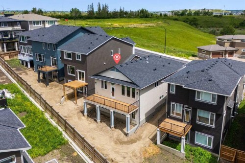101 Creekstone Hill Sw, Calgary, AB - Outdoor With Deck Patio Veranda