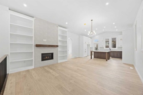 101 Creekstone Hill Sw, Calgary, AB - Indoor With Fireplace