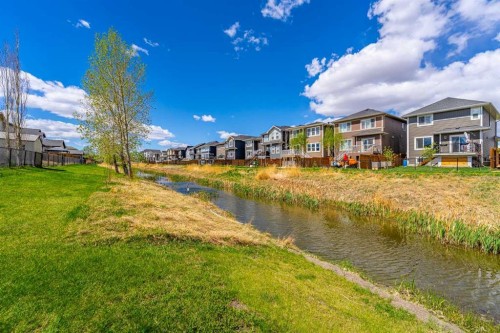 724 Luxstone Landing Sw, Airdrie, AB - Outdoor With Deck Patio Veranda