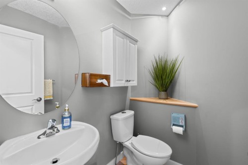 91 Evanspark Terrace Nw, Calgary, AB - Indoor Photo Showing Bathroom