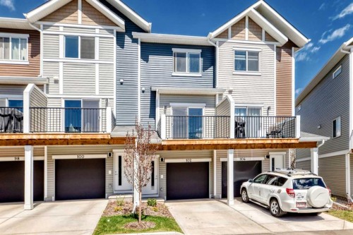 102 Tuscany Summit Square Nw, Calgary, AB - Outdoor With Balcony With Facade
