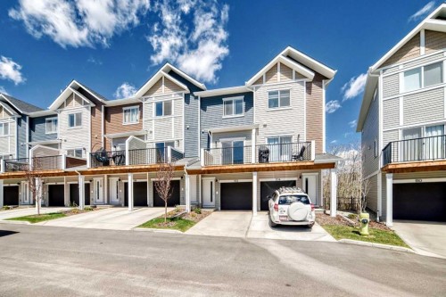 102 Tuscany Summit Square Nw, Calgary, AB - Outdoor With Balcony With Facade