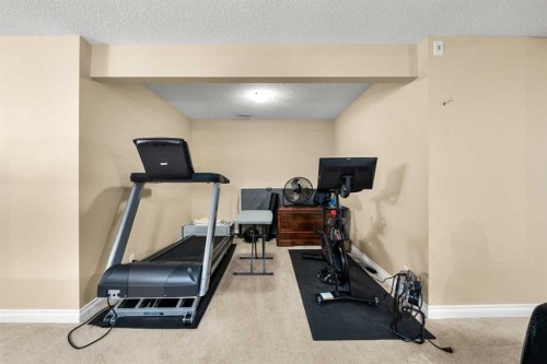 117 Westmount Road, Okotoks, AB - Indoor Photo Showing Gym Room