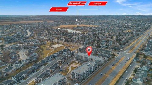 206-370 Harvest Hills Common Ne, Calgary, AB - Outdoor With View
