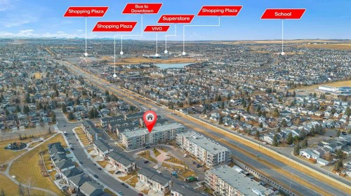 206-370 Harvest Hills Common Ne, Calgary, AB - Outdoor With View