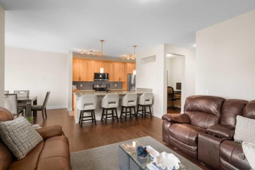 134 Masters Point Se, Calgary, AB - Indoor Photo Showing Living Room