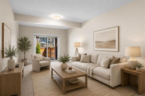 134 Masters Point Se, Calgary, AB - Indoor Photo Showing Living Room