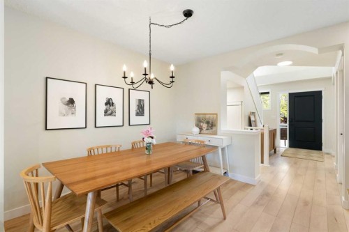 89 Tuscany Springs Heights Nw, Calgary, AB - Indoor Photo Showing Dining Room