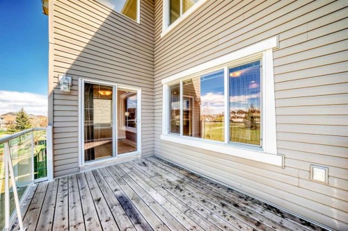 22 Everhollow Rise Sw, Calgary, AB - Outdoor With Deck Patio Veranda With Exterior