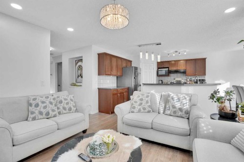 73 Covebrook Place Ne, Calgary, AB - Indoor Photo Showing Living Room