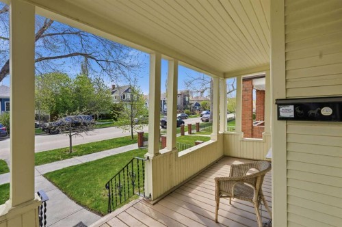816 3 Avenue Nw, Calgary, AB - Outdoor With Deck Patio Veranda With Exterior