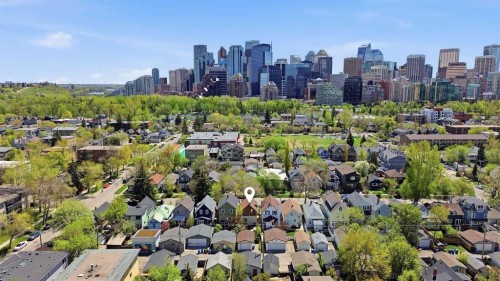 816 3 Avenue Nw, Calgary, AB - Outdoor With View